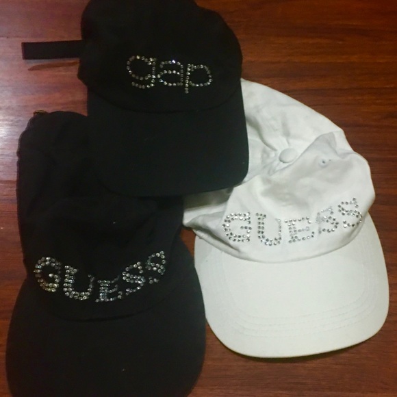 GAP & GUESS hat lot with lots of bling - Picture 1 of 8